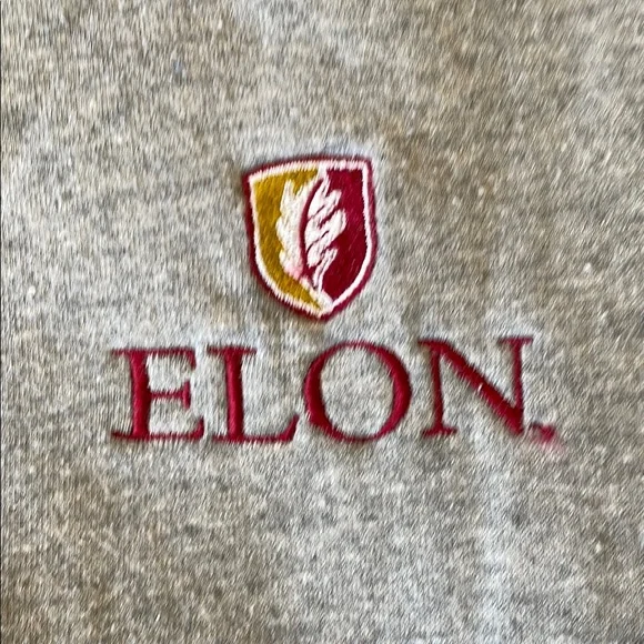 Gray Elon University Quarter-Zip Pullover - Picture 5 of 9